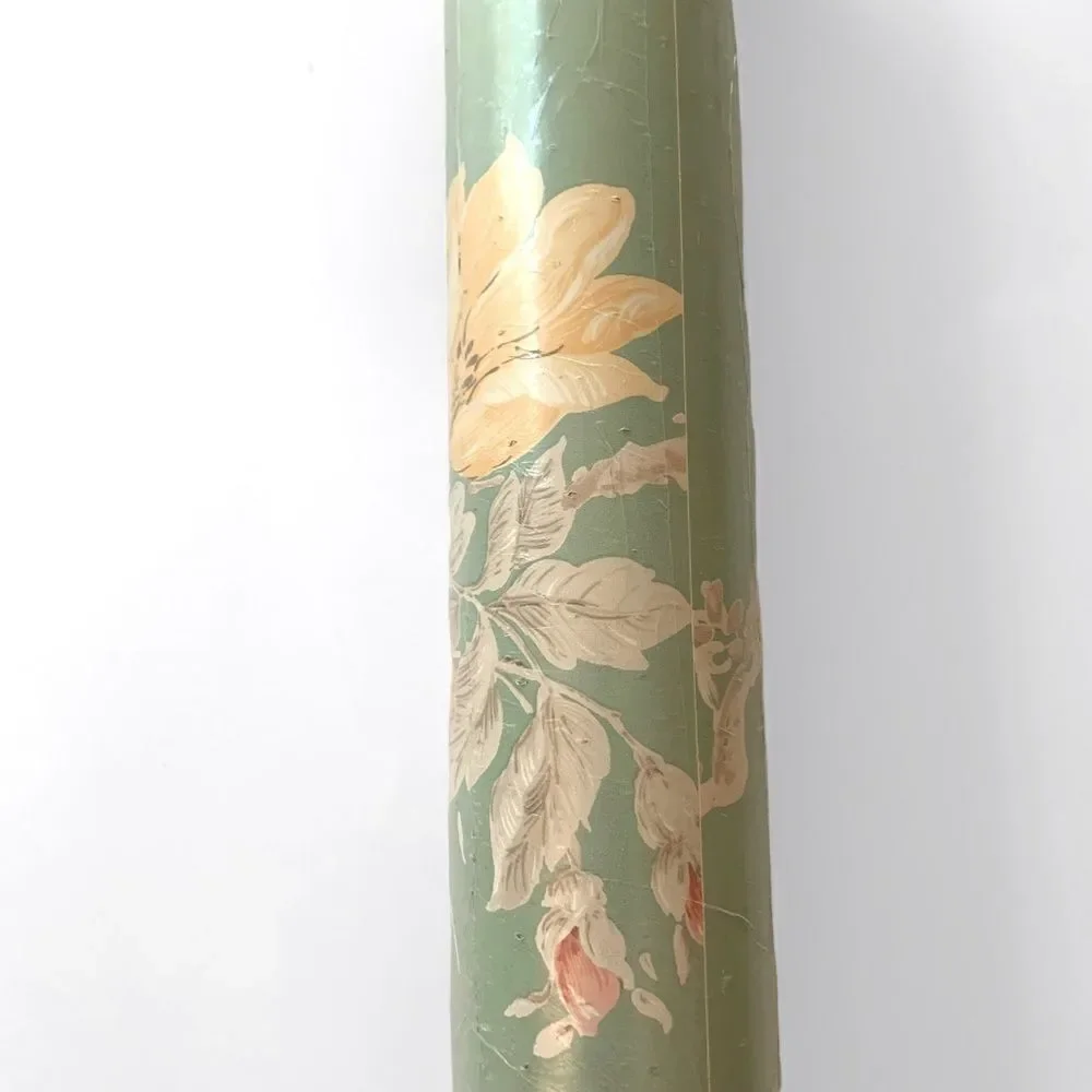 Vintage Chinoiserie Floral Wallpaper